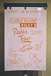 Elektryczne Gitary Radio Tour 2015