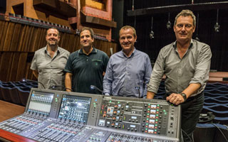 Inżynierowie z&nbsp;Philharmonie Luxembourg przy RIVAGE PM10